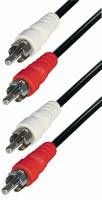 Transmedia RCA Stereo Kabel 1,5m