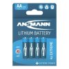 Ansmann Lithium Battery AA FR6 4 pcs. blister packaging