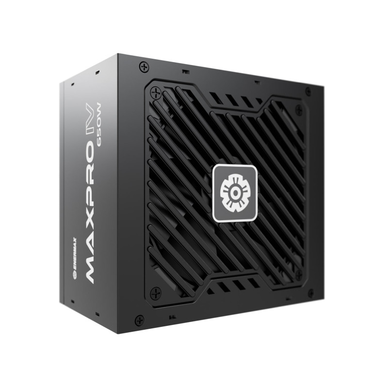 Enermax 650W MaxPro IV, ATX 2.4, 80+, aktivan PFC, 2×PCIe, 3×SATA, 24-pina, 120mm ventilator