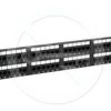 Solarix 48-Port Unshielded Patch panel RJ45 CAT5E UTP