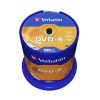 DVD-R Verbatim 4.7GB 16× Matt Silver 100 pack spindle