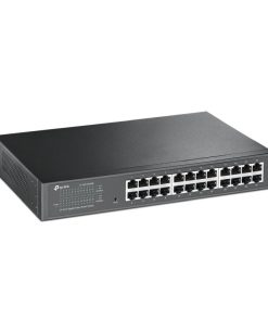 TP-Link 24-port Gigabit Easy Smart preklopnik (Switch), 24×10/100/1000M RJ45 ports, 1U 13"