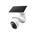 TP-Link Tapo C660 kamera + Tapo A201 Solar panel 4K 8MP(3840×2160 px), F1.6, Full-Color Night Vision, microSD, 2×Spotlights, dvosmjerni audio, detekcija pokreta, vodootporna IP65, Wi-Fi, Tapo app