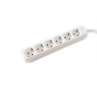 Roline VALUE naponska letva 6 utičnica, 1.5m kabel, bijela