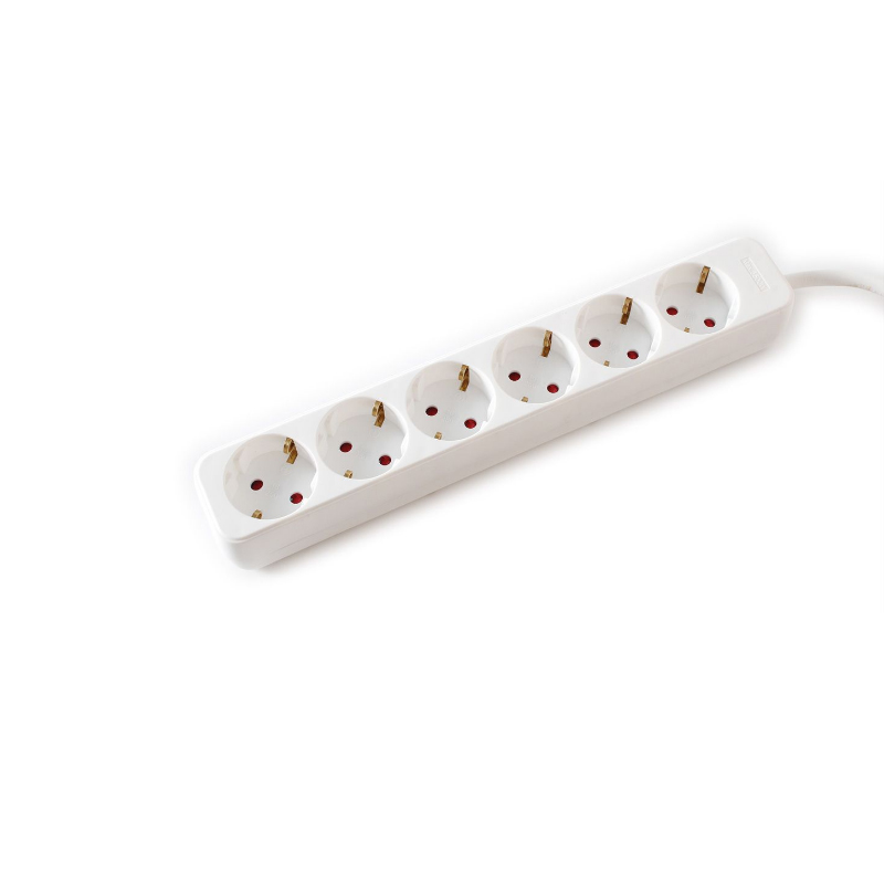 Roline VALUE naponska letva 6 utičnica, 1.5m kabel, bijela