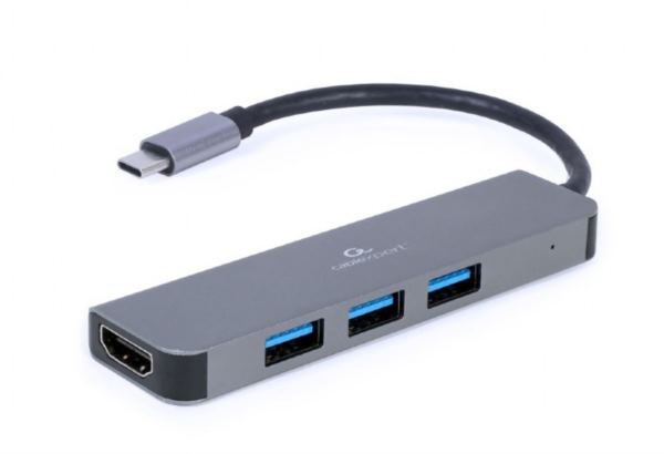 Gembird USB Type-C 2-in-1 multi-port adapter (Hub HDMI)