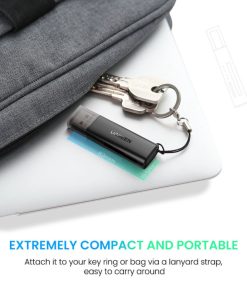 UGREEN čitač memorijskih kartica USB 3.0, TF/SD, crni