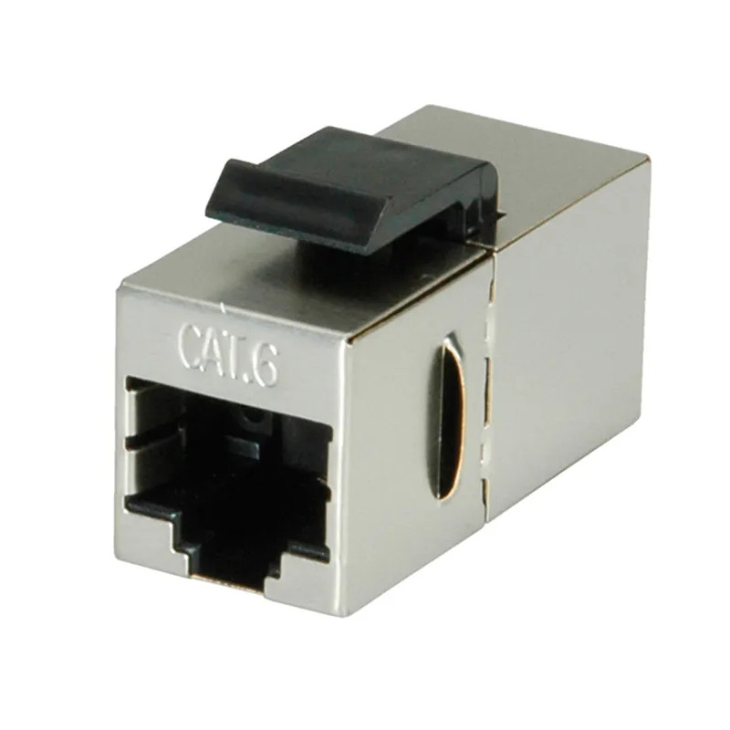 Roline VALUE RJ45 Keystone Modular Coupler Cat.6/Class E, STP, metalno kućište