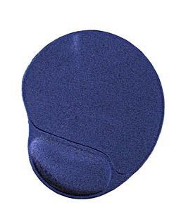 Gembird Gel mouse pad with wrist support, blue