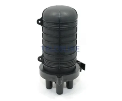 NFO Splice Closure 3 round entries, 1 oval, 6 trays, Height 300 mm, Pole and Wall mount