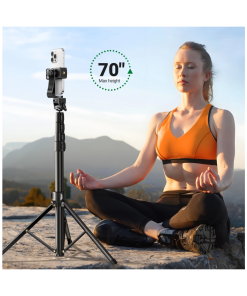 UGREEN Selfie stick 3u1 Tripod s bluetooth daljinskim do 7.2 incha, crni