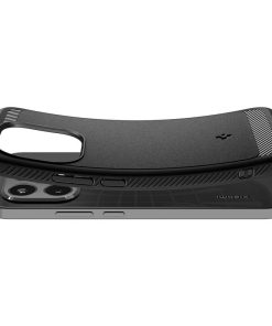 Spigen Rugged Armor, matte black - Xiaomi 15T