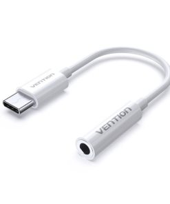 Vention USB-C Male to 3.5MM Earphone Jack Adapter 0.1M White
