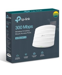 TP-Link Omada bežična pristupna točka zidna/stropna (AP) 300Mbps (2.4GHz), 802.11b/g/n, 1×LAN, podrška za PoE, 2×interna antena