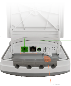 Mikrotik wAP ax LTE7 kit (2026) wireless AP, dual-band, 2 (DC jack, PoE-IN) 2x10/100/1000 Ethernet ports, Wi-Fi 6, IP66