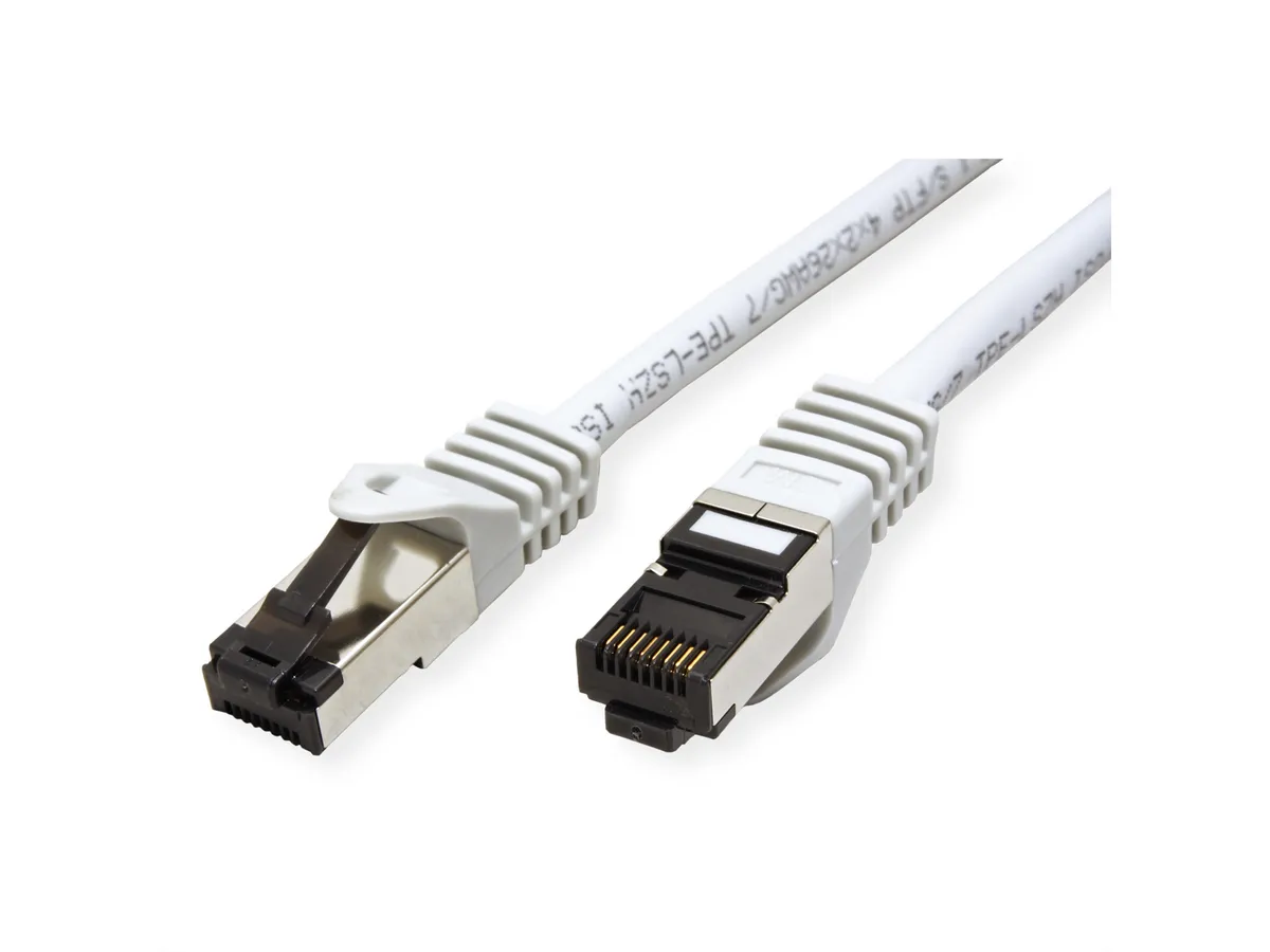 Roline VALUE S/FTP mrežni kabel Cat.8 (Class I), LSOH, stranded, 2.0m, sivi