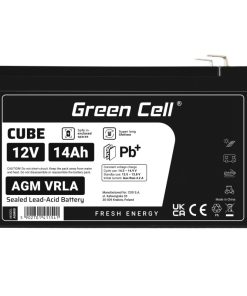 Green Cell (AGM08) baterija AGM 12V/14Ah