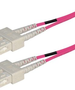 Transmedia Fibre optic MM OM4 Duplex Patch cable SC-SC 5m