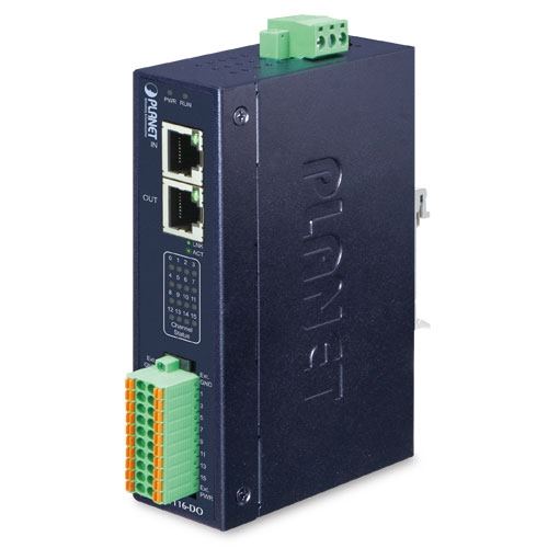 Planet Industrial EtherCAT Slave I O Module with Isolated 16-ch Digital Output