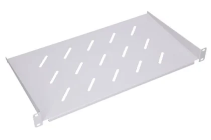 Extralink 1U 250mm Cantilever Shelf, Gray, for 19" wall cabinets