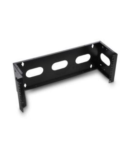 NaviaTec zidni nosač 19", 2U, dubina 15 cm, crni