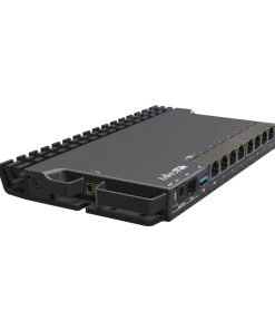 Mikrotik RouterBOARD RB5009UG+S+IN, ARMv8 CPU, 1GB DDR4 RAM, 1GB NAND, 1×2.5Gbit LAN, 7×1Gbit LAN, 1xSFP+ port, RouterOS L5, metalno desktop kućište, PSU