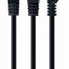 Gembird Cat6 UTP Patch cord, black, 0,25 m