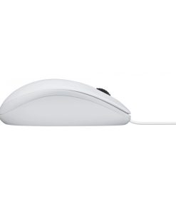 Logitech B100 optički miš, USB, bijeli (910-003360)