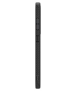 Spigen Liquid Air, matte black - Samsung Galaxy S25 (ACS09000)