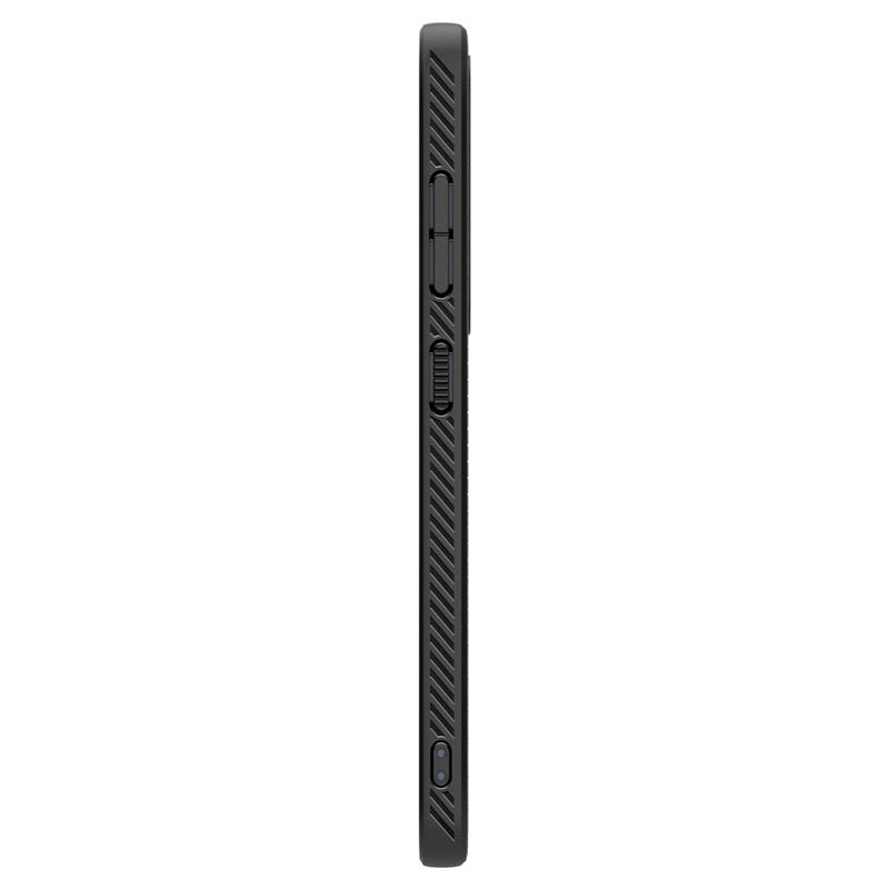 Spigen Liquid Air, matte black - Samsung Galaxy S25 (ACS09000)