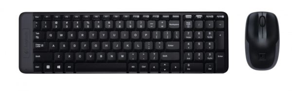 Logitech MK220 Compact Wireless Keyboard Mouse Combo, HR