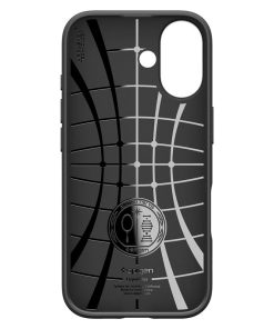 Spigen Liquid Air, matte black - iPhone 17