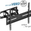 Transmedia Swivel TV Wall Mount, 37" - 80", Black