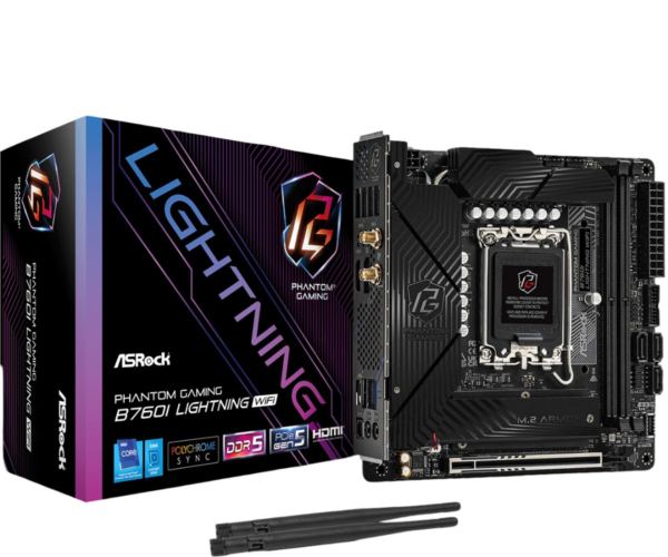 Asrock Intel LGA1700 B760I LIGHTNING WIFI