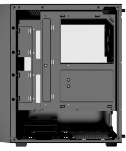 Bit Force GHOST TG-1 Mid Tower ATX kućište bez napajanja, crno