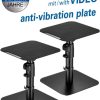 Transmedia 2 Desk Stands for Loudspeakers