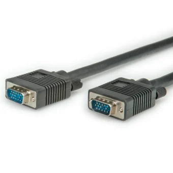STANDARD VGA kabel, HD15 M/M, 6.0m, crni