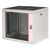 Roline 19" 9U 600×450×505 Pro zidni ormar, sivi