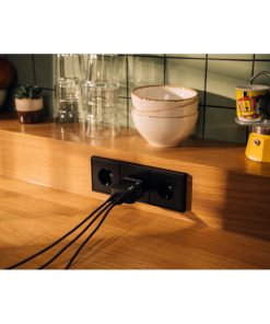 Verbatim Mini GaN zidni punjač 70W, 2×USB-C/1×USB-A, PD/QC 3.0
