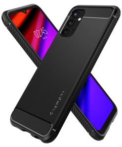 Spigen Rugged Armor, zaštitna maska za telefon, crna - Samsung Galaxy A13