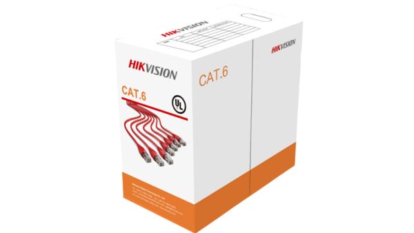 HikVision 305 m CAT6 UTP Network Cable Solid Copper Core (Cable Orange)