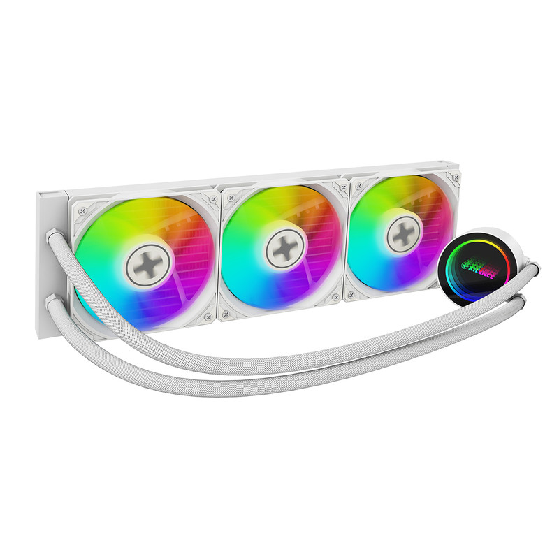 Xilence LQ360G.W.ARGB Gaming Series vodeno hlađenje za procesore Intel/AMD Multi socket, 3×120mm PWM ARGB ventilator, bijeli