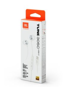 JBL T305C USB-C bijele