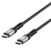 Manhattan kabel USB4 Type-C 40Gbps, 240W, 1m, crni