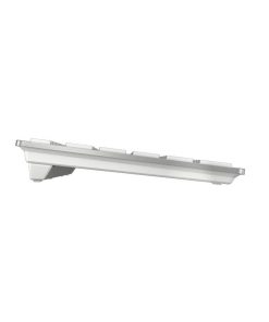 Cherry DW 9100 Slim bežična/BT tipkovnica + miš, AES-128 enkripcija, bijelo/siva