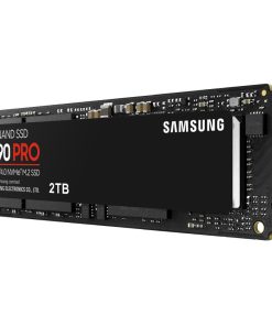 Samsung 990 Pro 2TB NVMe PCIe 4.0 M.2 SSD, R/W: 7450/6900 MB/s, (MZ-V9P2T0BW)