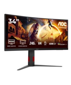 AOC LCD 34" curved, Fast VA, 1ms