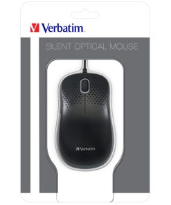 Verbatim Silent optički miš, 1000dpi, USB, crni