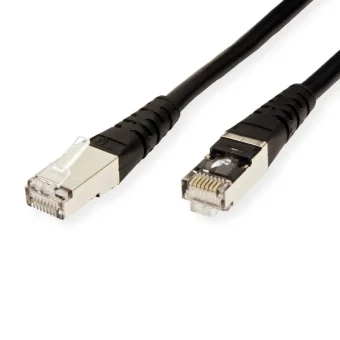 Roline S/FTP (PiMF) Cat.6 mrežni kabel oklopljeni, 2.0m, crni