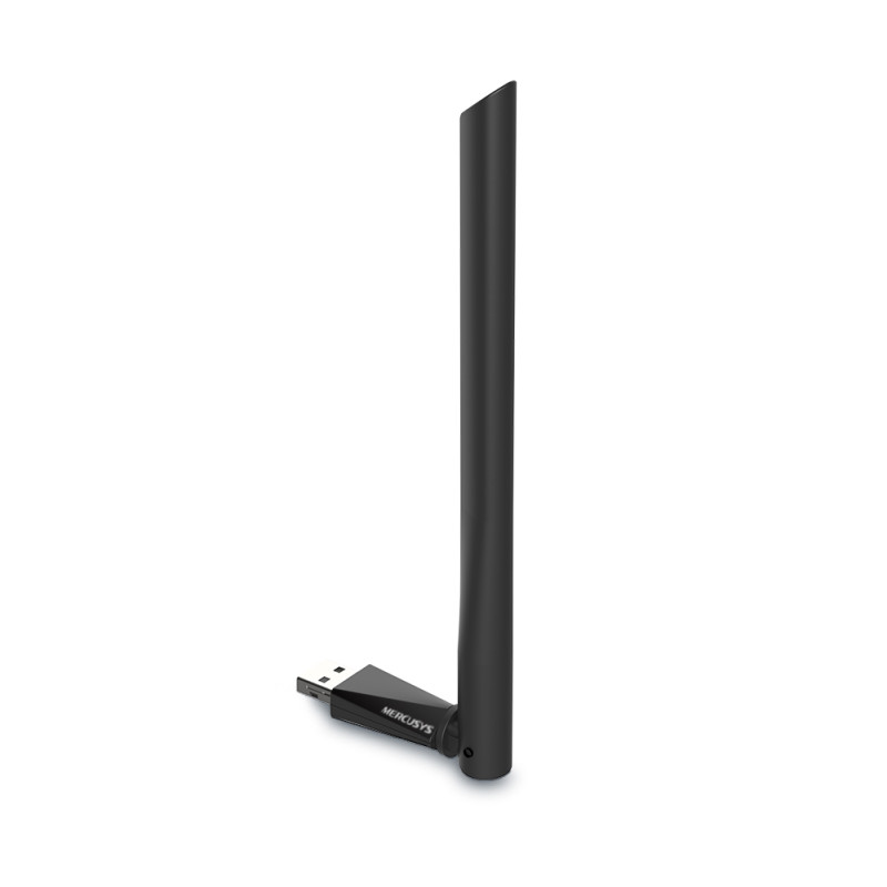 Mercusys AC650 bežični High-Gain Dual-Band USB adapter, 200Mbps/433Mbps (2.4GHz/5GHz), 802.11a/b/g/n/ac, 5dBi antena